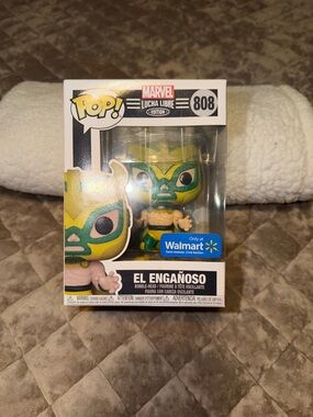 Marvel Funko Pop! El Engañoso - Green & Yellow Lucha Libre #808